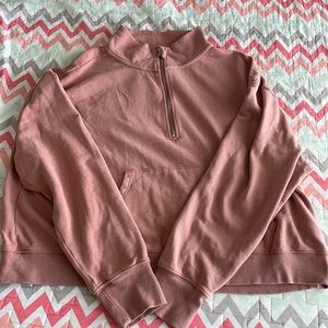 Aerie quarter zip sweatshirt